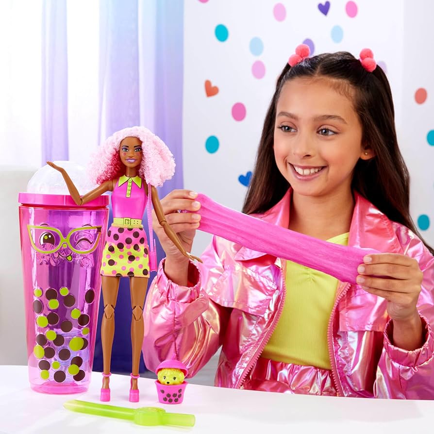 Amazon.com: Barbie Pop Reveal Doll & Accessories, Bubble Tea